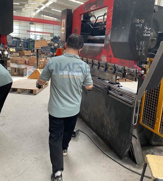 Hebei Yingbo Safe Boxes Co., Ltd линия производства производителя