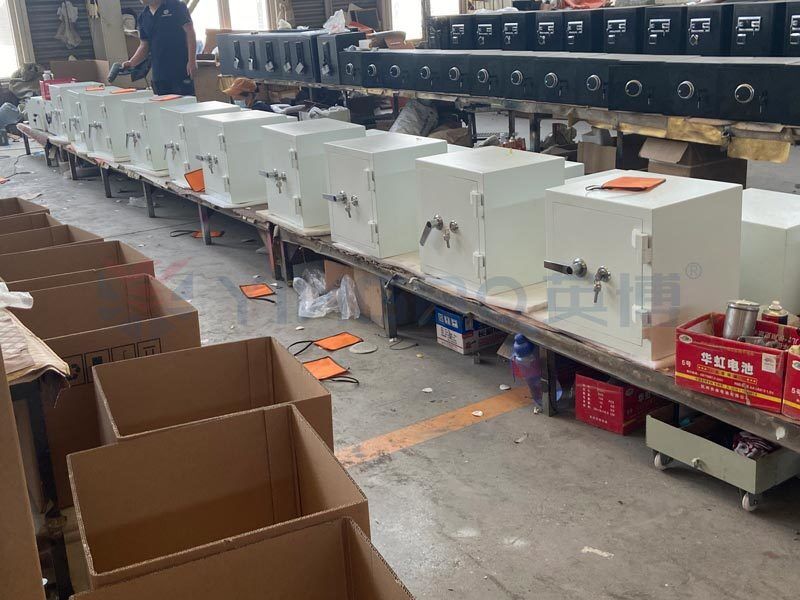 Hebei Yingbo Safe Boxes Co., Ltd линия производства производителя