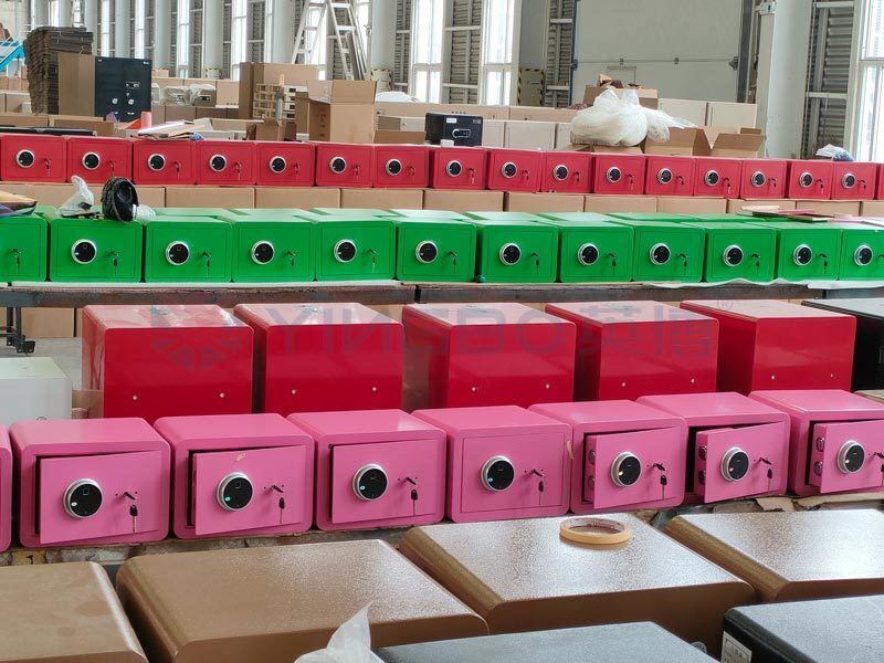 Hebei Yingbo Safe Boxes Co., Ltd линия производства производителя