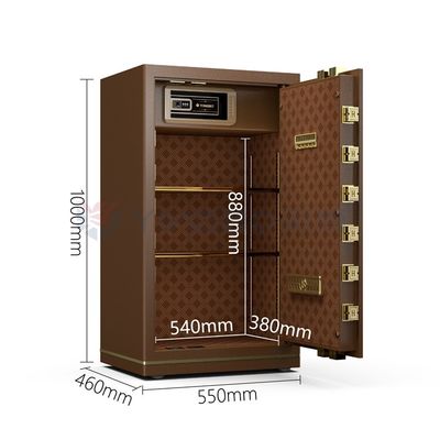 H1000mm твердая сталь роскошный офис отпечатки пальцев замок сейф для безопасности YB/N7-100
