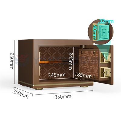 H250mm электронный замок офисный сейф для безопасности