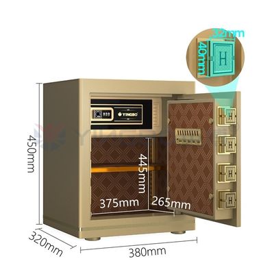 H450mm Luxury Digital Safe Box Электронный замок для безопасности