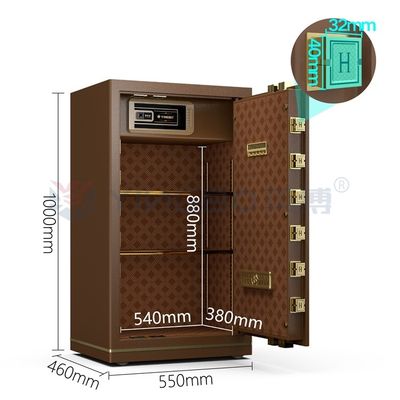 H1000mm твердая сталь электронный замок роскошный офис сейф для безопасности YB/N7-100