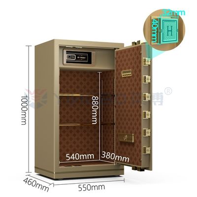 Цифровой электронный замок Luxury Safe Box For Office Security YB/N7-100