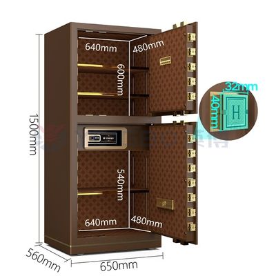 120 кг Патентованные болты Двойная сигнализация сейф электронный замок YB/N7-150D