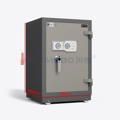 H680mm Огнеупорный сейф Solid Steel Lock