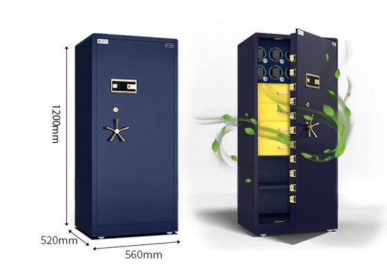 Лучшие домашние ювелирные изделия Часы с виндером Безопасные биометрические отпечатки пальцев Замок Малый