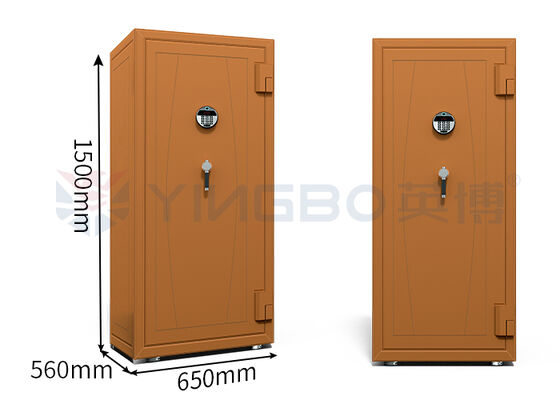 Роскошные дома ювелирные изделия Часы Winder Safe Огнеупорные для дома для хранения паспорта