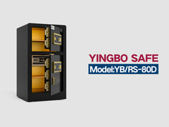 YB/RS-80D отпечатки пальцев замок домашний сейф черный