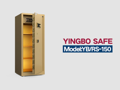 YB/RS-150 отпечатки пальцев замок дома сейфы золотые