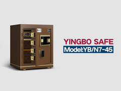 1.5 Cu Ft офисный сейф, отпечаток пальца, замок YB/N7-45