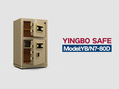 двойная сигнализация отпечатка пальца, офисный сейф YB/N7-80D