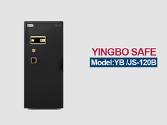 JS-120 Детальное отображение ювелирного шкафа с ящиками