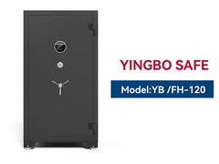 Смотрите, почему выбирать H1200mm ограниченное издание Огнестойкий сейф Большая система сигнализации 360-градусная подделка
